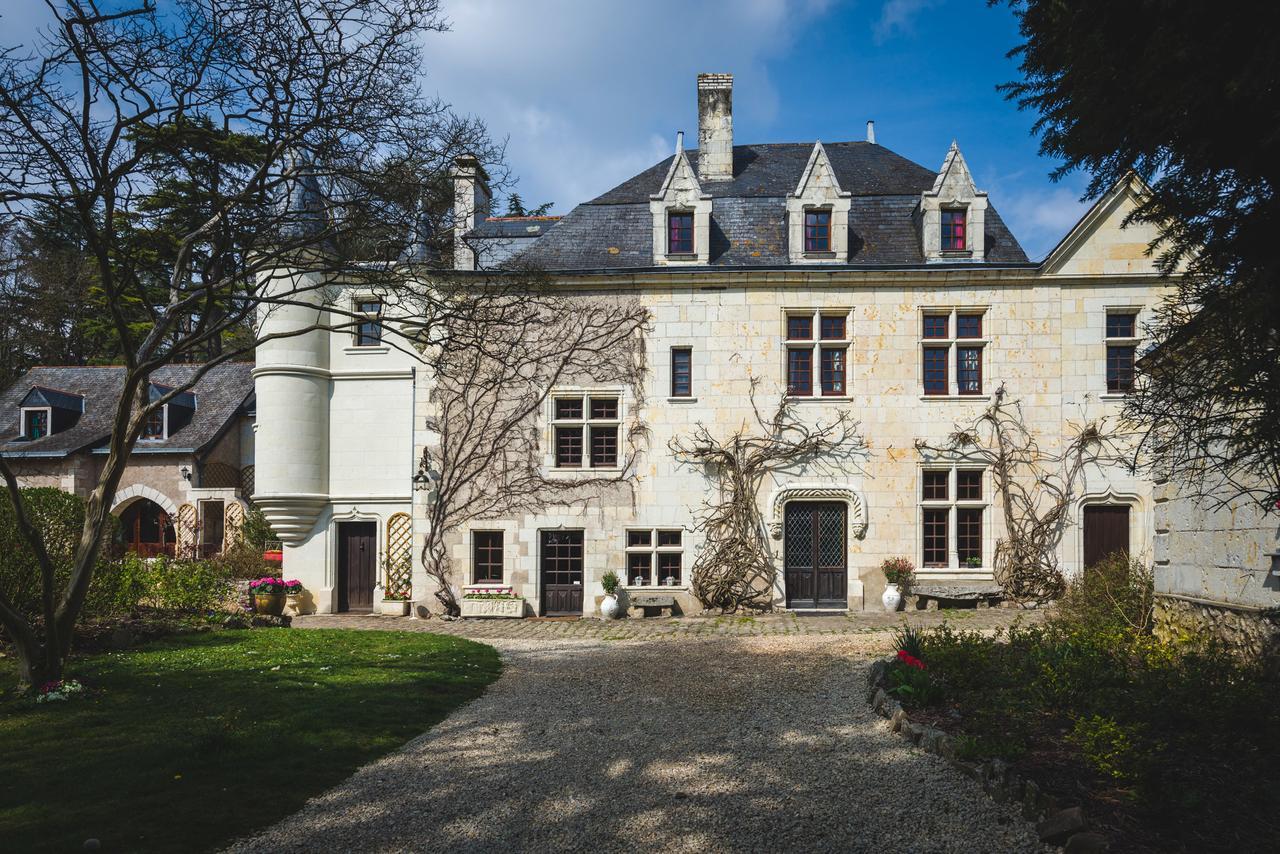 Bed and Breakfast Le Manoir de la Baldette à Gennes-Val-de-Loire Extérieur photo