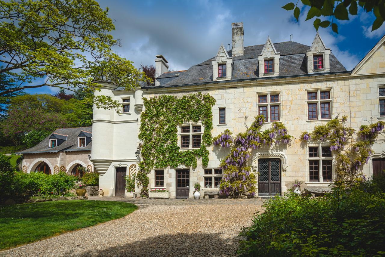 Bed and Breakfast Le Manoir de la Baldette à Gennes-Val-de-Loire Extérieur photo