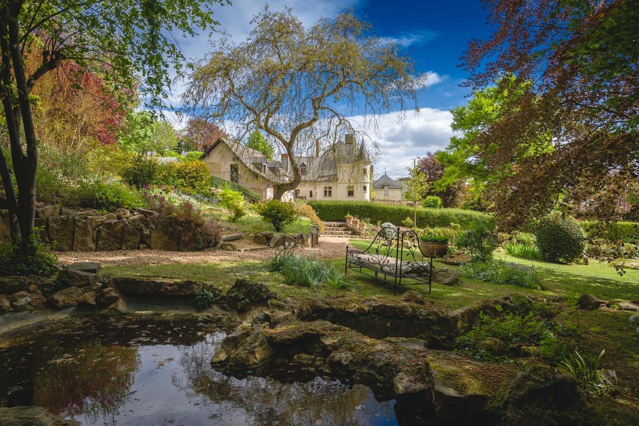 Bed and Breakfast Le Manoir de la Baldette à Gennes-Val-de-Loire Extérieur photo