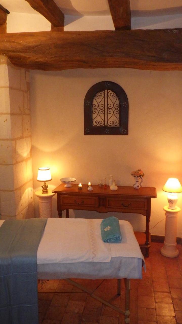Bed and Breakfast Le Manoir de la Baldette à Gennes-Val-de-Loire Extérieur photo