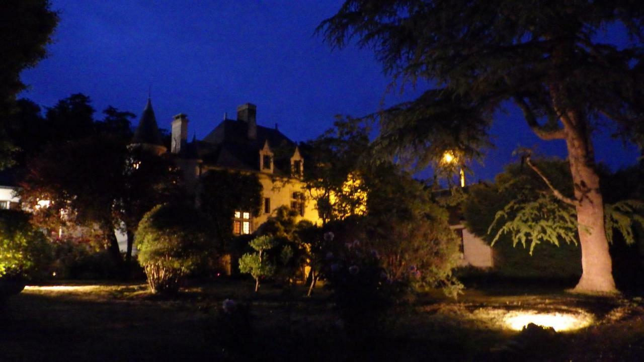 Bed and Breakfast Le Manoir de la Baldette à Gennes-Val-de-Loire Extérieur photo