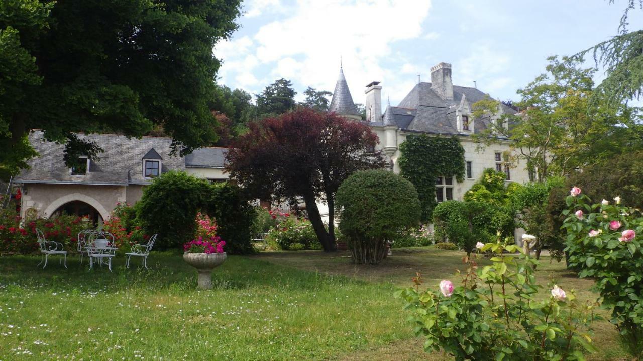 Bed and Breakfast Le Manoir de la Baldette à Gennes-Val-de-Loire Extérieur photo