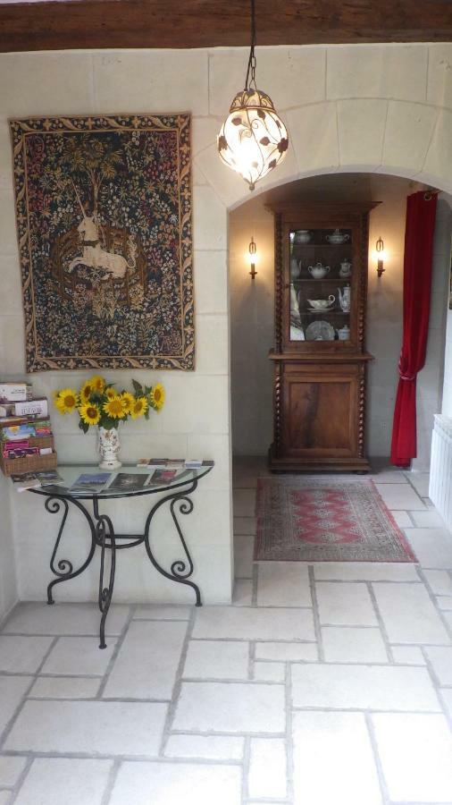 Bed and Breakfast Le Manoir de la Baldette à Gennes-Val-de-Loire Extérieur photo